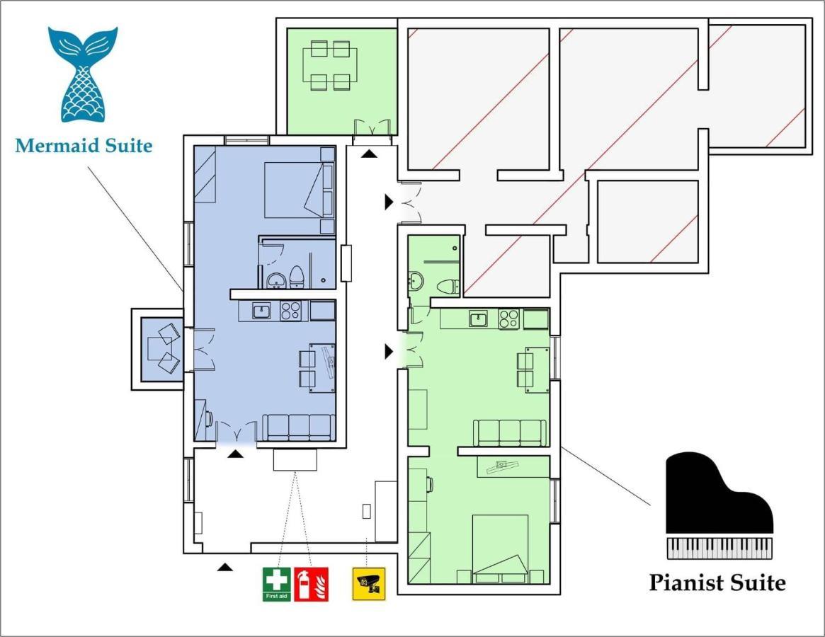 Niochori Heritage: The Mermaid Suite Rhodes City Ngoại thất bức ảnh
